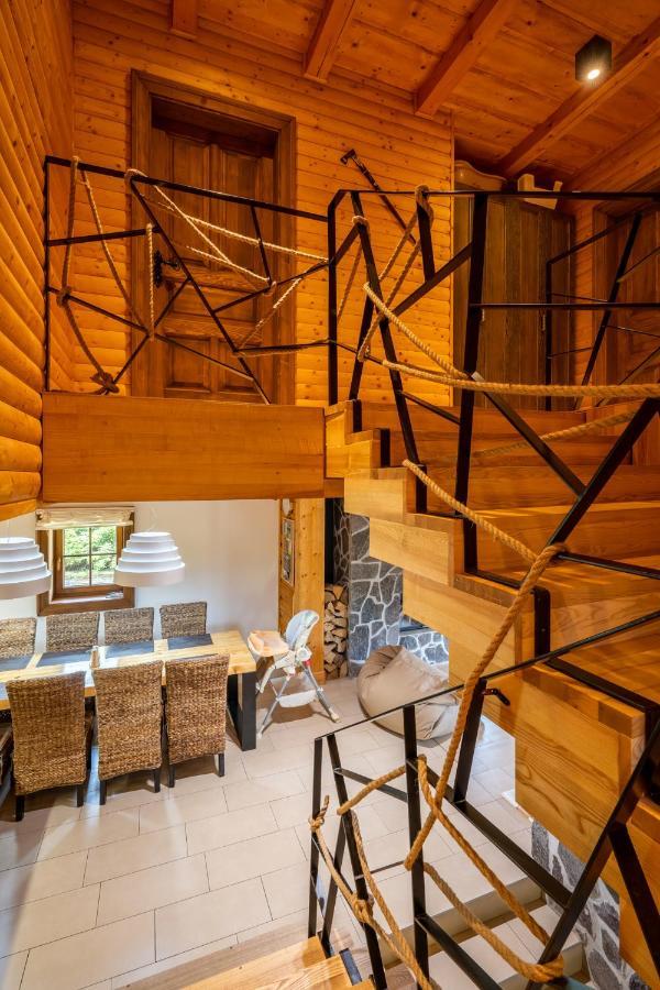 Villa Luxusná Drevenica Zuberec s Wellness, Západné Tatry, Orava Exterior foto
