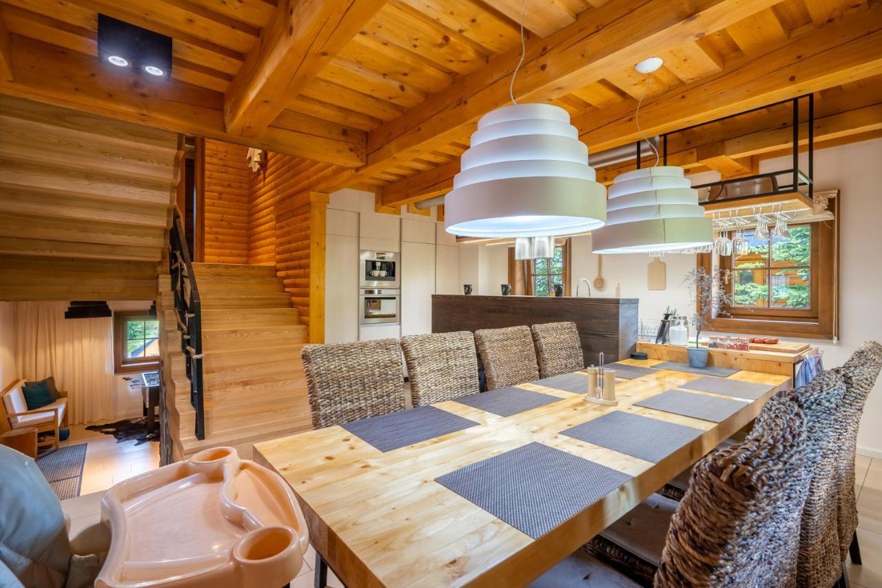 Villa Luxusná Drevenica Zuberec s Wellness, Západné Tatry, Orava Exterior foto