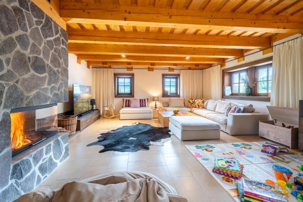 Villa Luxusná Drevenica Zuberec s Wellness, Západné Tatry, Orava Exterior foto
